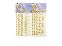 Paski samop. złote Brewis PO1401